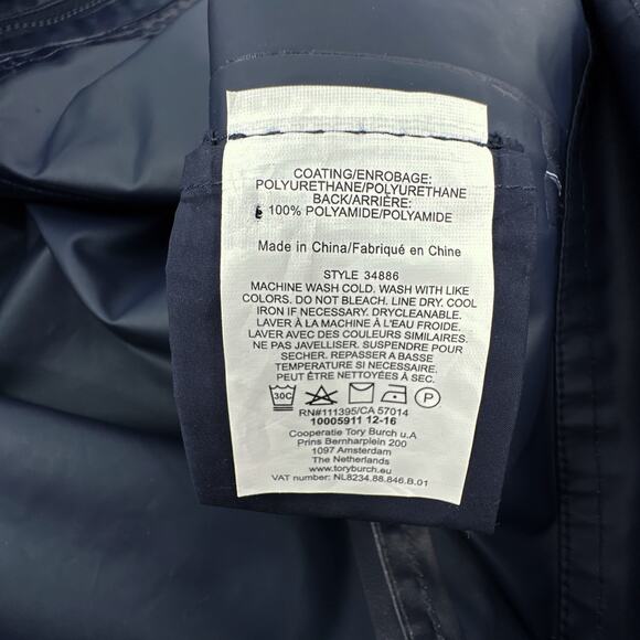 TORY SPORT Shrunken Rain Jacket L - Picture 9 of 13